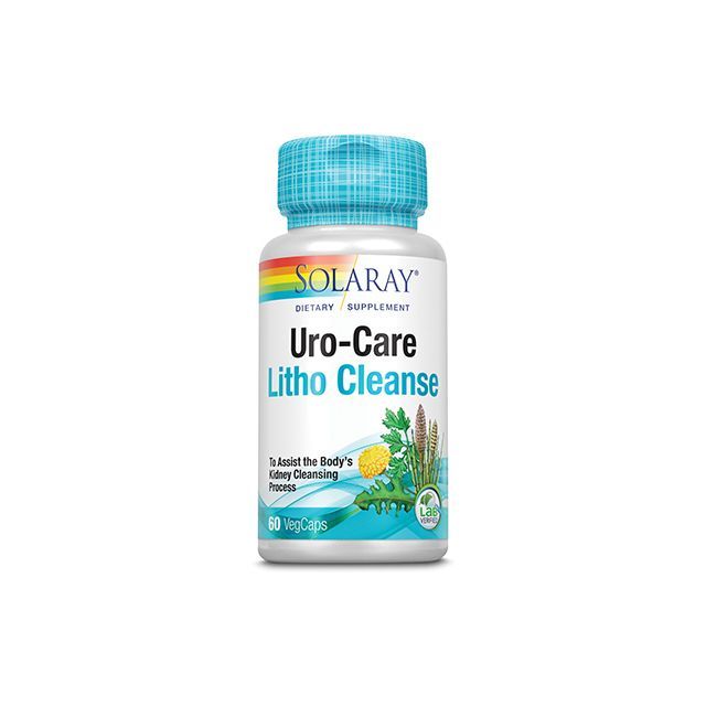 Uro-Care Litho Cleanse 60 cps, Solaray