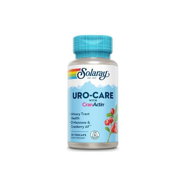Uro-Care With Cranactin 30 cps, Solaray