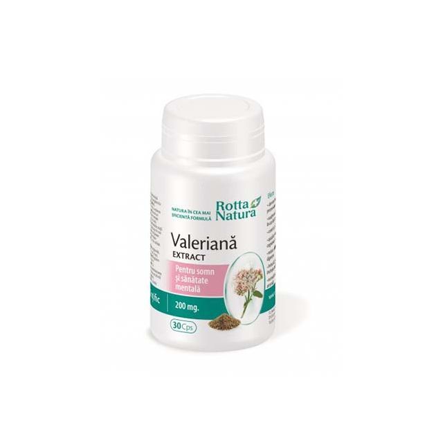 Valeriana extract 30 cps, Rotta Natura