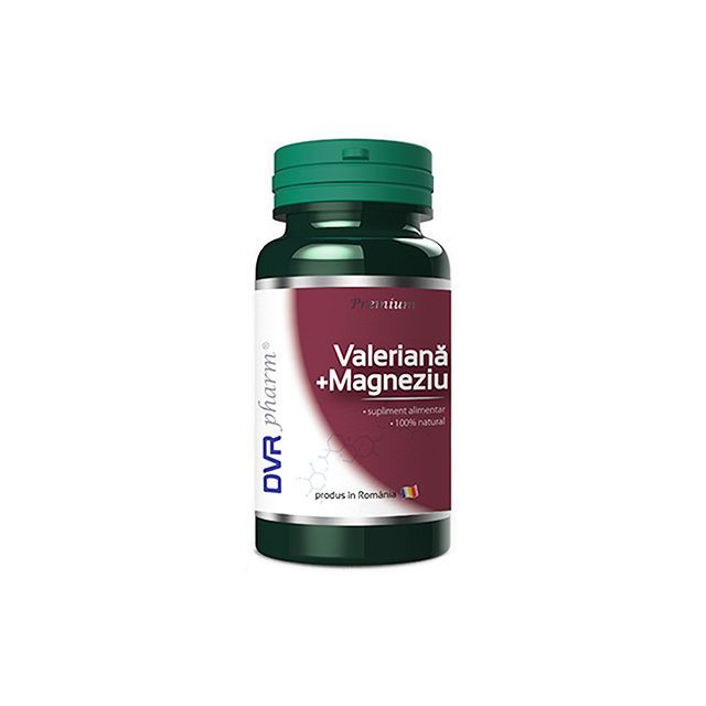 Valeriana + Magneziu 60 cps, DVR Pharm