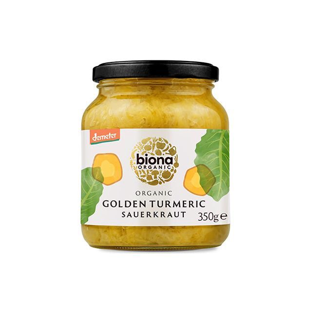 Varza murata cu turmeric bio 350g, Biona