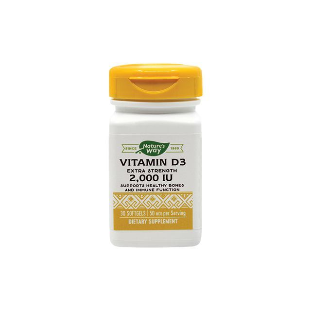 Vitamin D3 2000UI 30 cps, Nature's Way