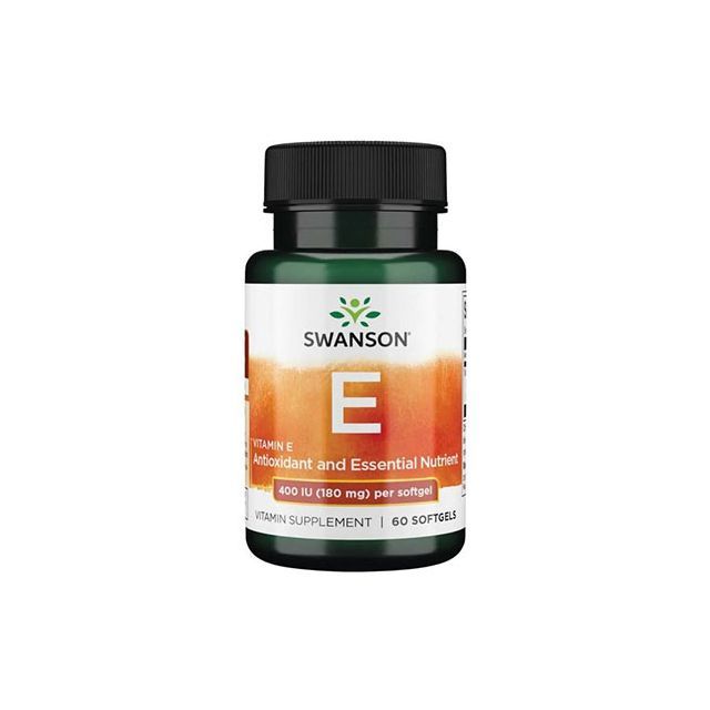 Vitamin E 400UI (180mg) 60 capsule moi, Swanson