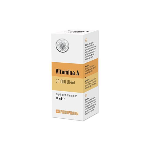 Vitamina A 30000UI 10ml, Parapharm