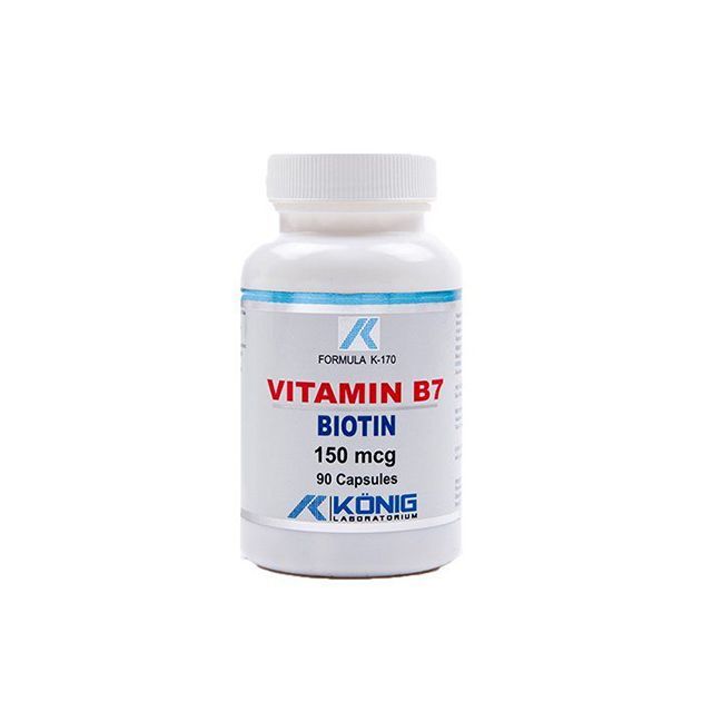 Vitamina B7 biotina (Vitamina H) 150mcg 90 cps, Konig Laboratorium