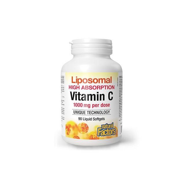 Vitamina C Lipozomala 90 cps moi, Natural Factors