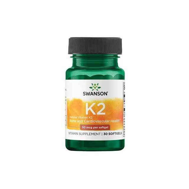 Vitamina K2 50mcg 30 cps, Swanson