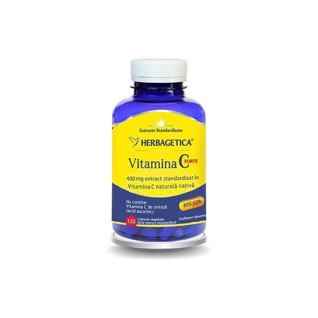 Vitamina C Forte 120cps, Herbagetica
