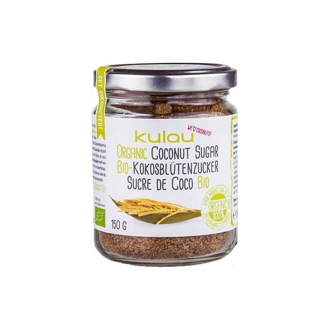 Zahar din nectar de flori de cocos bio 150g, Kulau