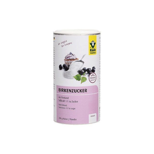 Zahar din mesteacan finlandez premium 300g, Raab Vitalfood