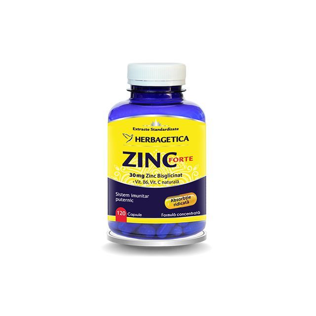 Zinc Forte 120 cps, Herbagetica