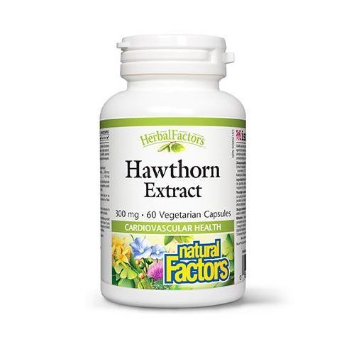 Hawthorn Extract (Paducel) 300mg 60 cps, Natural Factors