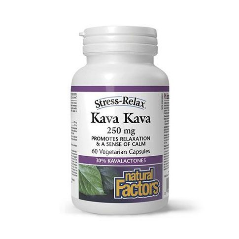Kava Kava 250mg 60 cps, Natural Factors