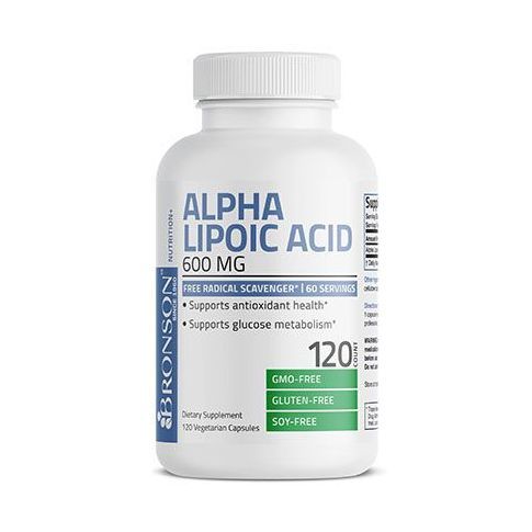 Acid alfa lipoic 600mg 120 cps, Bronson