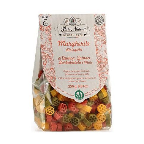 Paste margarete tricolore bio fara gluten 250g, Pasta Natura