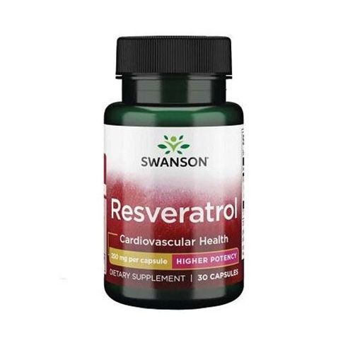 Resveratrol 250mg 30 cps, Swanson