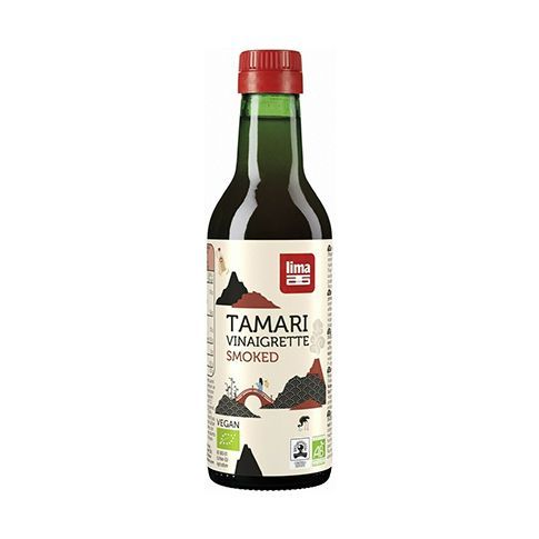 Sos de soia Tamari vinaigrette afumat bio 250ml, Lima