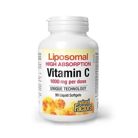 Vitamina C Lipozomala 90 cps moi, Natural Factors