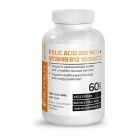 Acid Folic 800mcg + Vitamina B12 1000mcg 60cps, Bronson