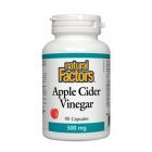 Apple Cider Vinegar (concentrat din otet cidru de mere) 500mg 90 cps, Natural Factors