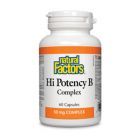 Hi Potency B (Vitamina B-Complex Forte) 90 tbl, Natural Factors