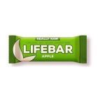 Lifebar baton cu mere raw bio 47g, Lifefood