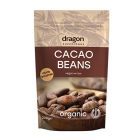 Boabe de cacao intregi bio 200g, Dragon Superfoods