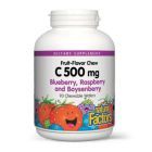 Vitamina C-500 500mg 90 tbl masticabile, Natural Factors