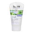 Gel de curatare scrub si masca 3 in 1, purificator & antiacnee 125ml, Lavera