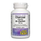 Activated Charcoal (Carbune Activat) 250mg 90 cps, Natural Factors