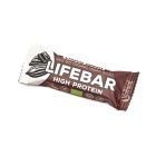 Lifebar Plus baton cu proteine si ciocolata raw bio 47g, Lifefood