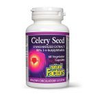Celery Seed - Extract standardizat din Seminte de telina 80% 3-n-butylphthalide (3nb) 60 cps, Natural Factors