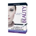 Colagen si acid hialuronic Extra Beauty 30 cps, Interherb