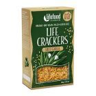 Lifecrackers cu leurda raw bio 90g, Lifefood