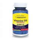 Vitamina D3 Naturala 5000UI 30cps, Herbagetica