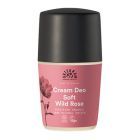 Deo Roll-on crema fina cu trandafir salbatic 50ml, Urtekram
