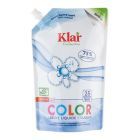 Detergent lichid pentru rufe colorate 1,5l, Klar