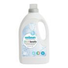 Detergent ecologic lichid pentru rufe albe si colorate sensitiv 1.5l, Sodasan