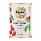 Fasole rosie kidney boabe bio conserva 400g, Biona