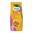 Fulgi de porumb cu ciocolata fara gluten, bio 300g, Alnavit