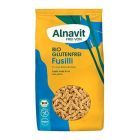 Fusilli din porumb si orez fara gluten, bio 500g, Alnavit