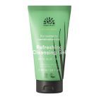 Gel curatare facial bio pentru ten normal, mixt, gras cu lemongrass si aloe vera 150ml, Urtekram 
