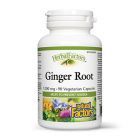 Ginger Root - Forte  (Radacina de Ghimbir) 1200mg 90 cps, Natural Factors