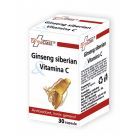 Ginseng siberian & Vitamina C 30 cps, FarmaClass