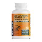 Glucosamine Chondroitin Turmeric & MSM 90 cps, Bronson