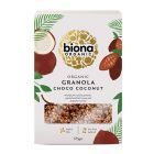 Granola cu ciocolata si cocos bio 375g, Biona