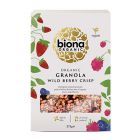 Granola cu fructe de padure, crunchy bio 375g, Biona