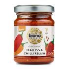 Sos chilli Harissa bio 125ml, Biona