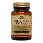 Folacin (Folic Acid) 800μg 100 tbl, Solgar