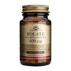 Folate (as Metafolin) 400mcg 50 tbl, Solgar